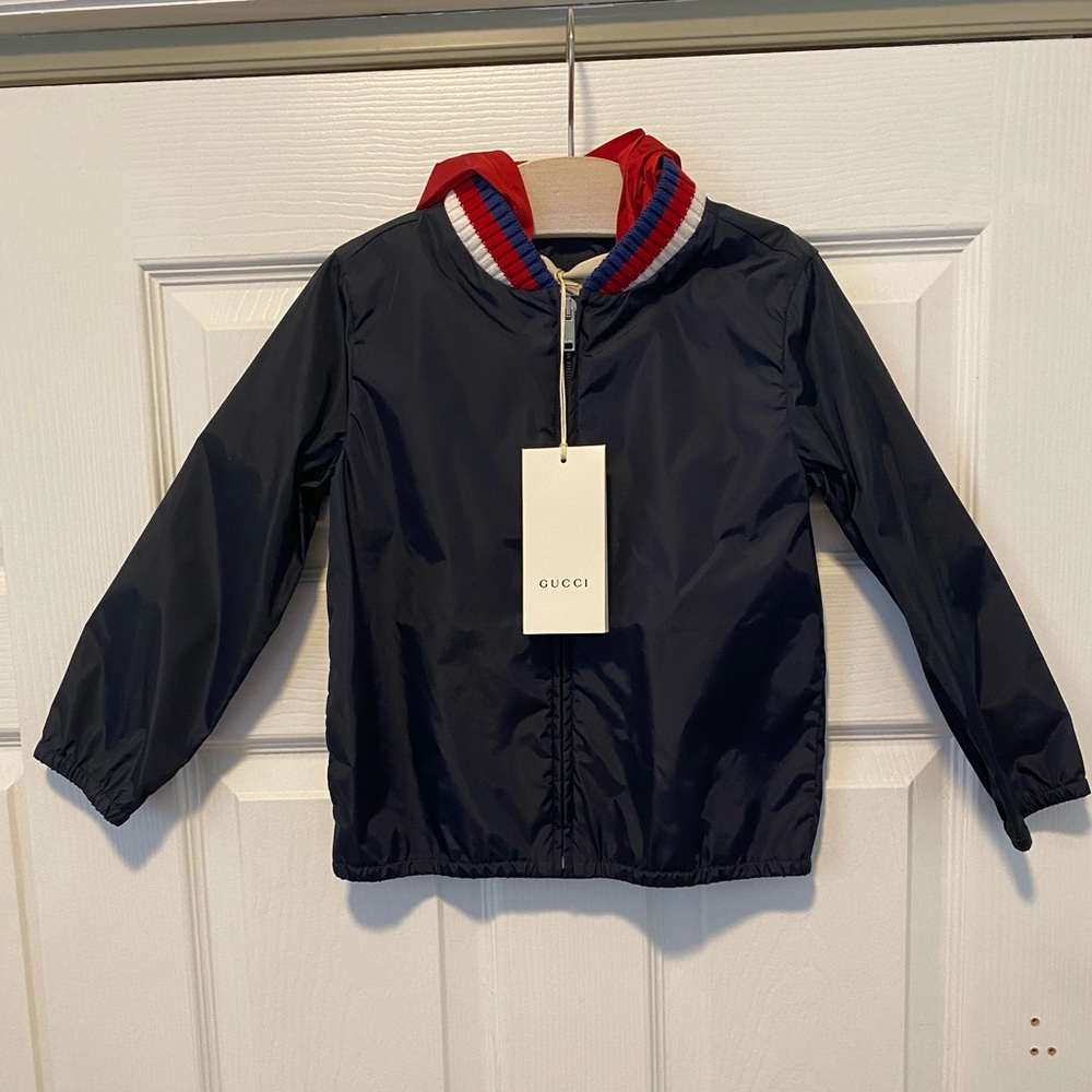 GUCCI Kids Nylon Gg Bomber